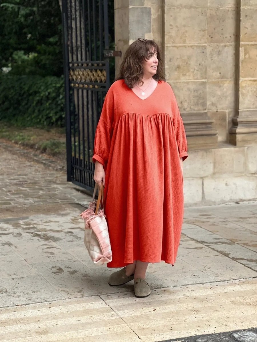 Robe Séléna en gaze de coton - Les Militantes