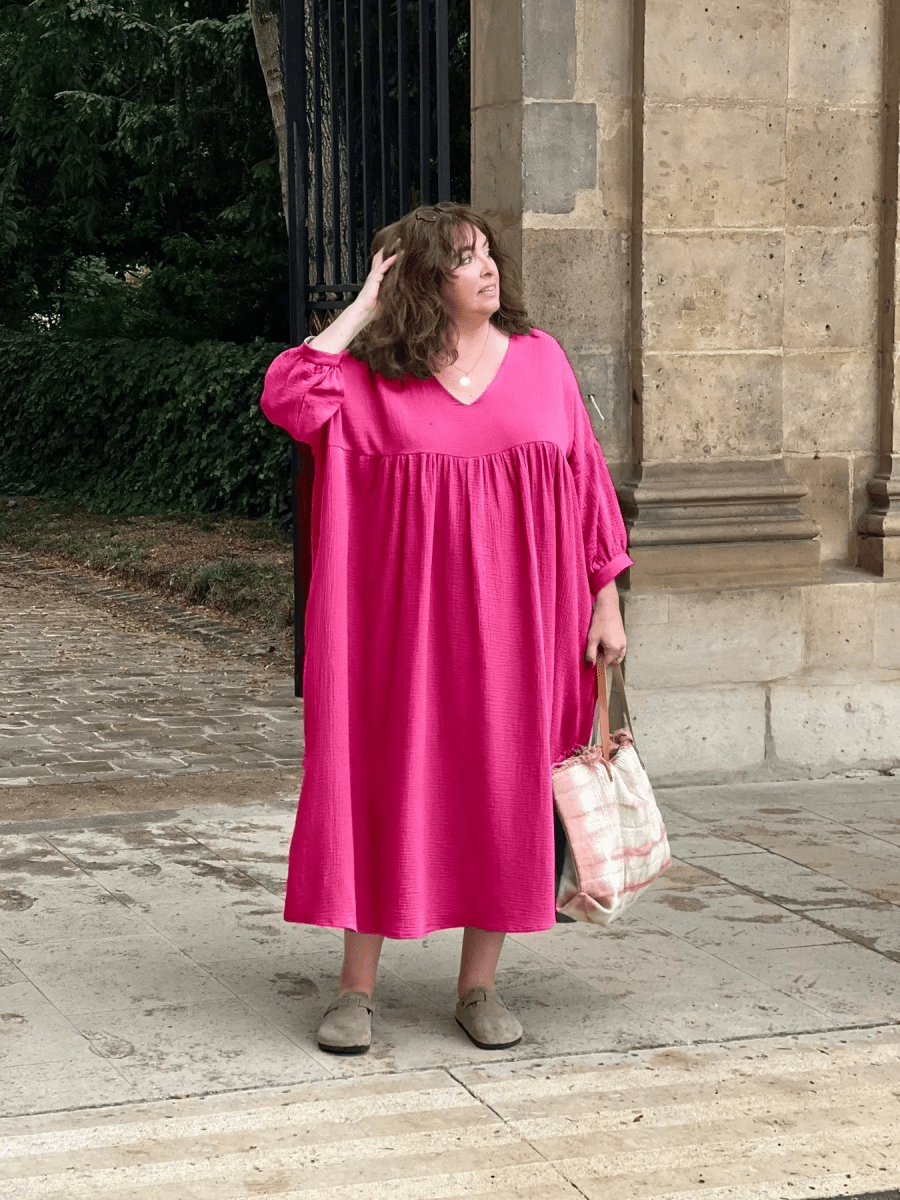 Robe Séléna en gaze de coton - Les Militantes