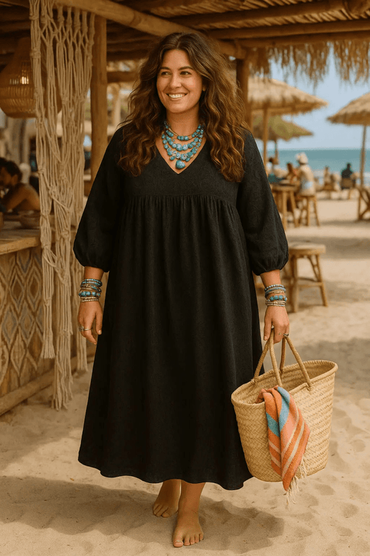 Robe Séléna en gaze de coton - Les Militantes