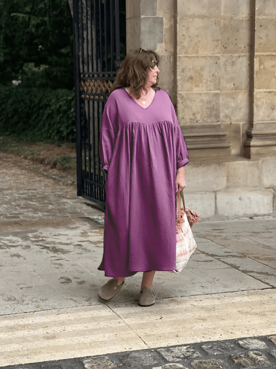 Robe Séléna en gaze de coton - Les Militantes