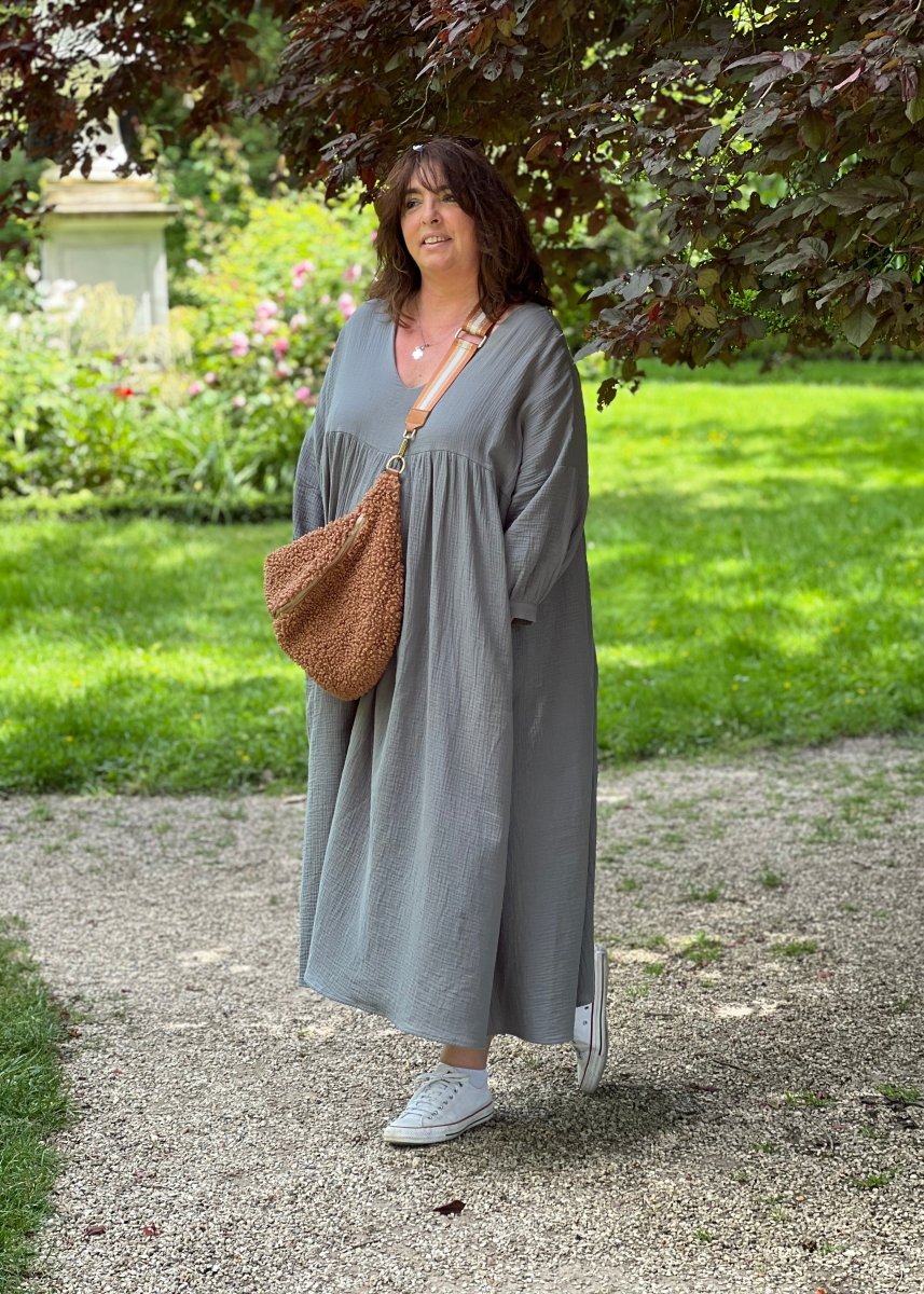 Robe Séléna en gaze de coton - Les Militantes