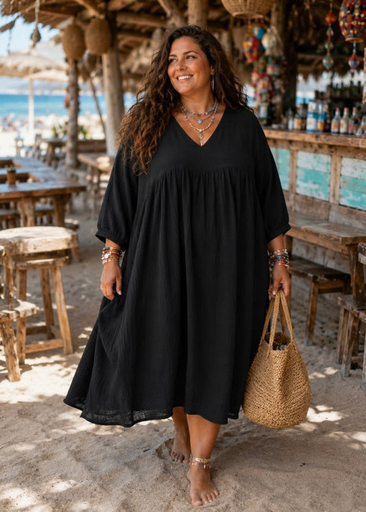 Robe Séléna en gaze de coton - Les Militantes