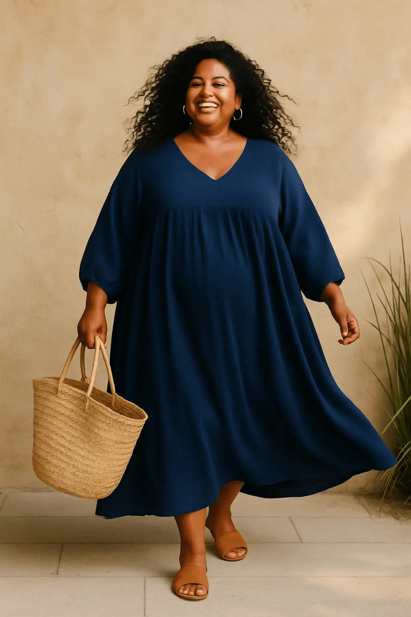 Robe Séléna en gaze de coton - Les Militantes