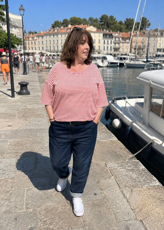 Tee shirt Ewenn rayé - Les Militantes